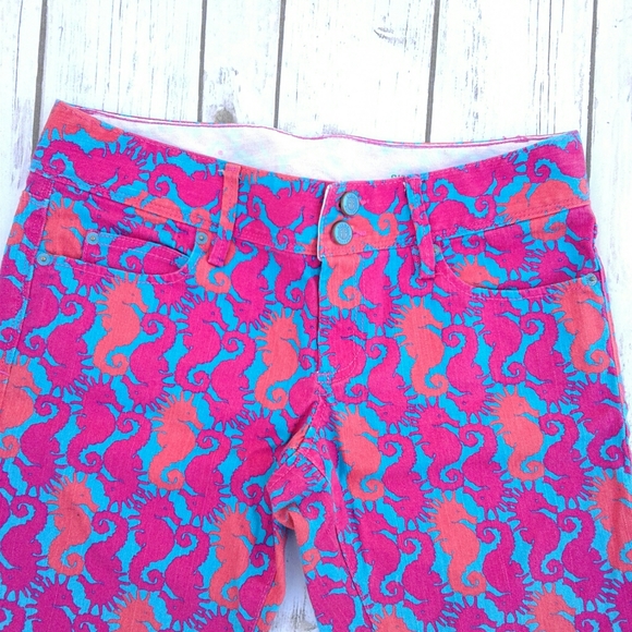 Lilly Pulitzer worth straight jeans hold ur horses - Picture 8 of 8